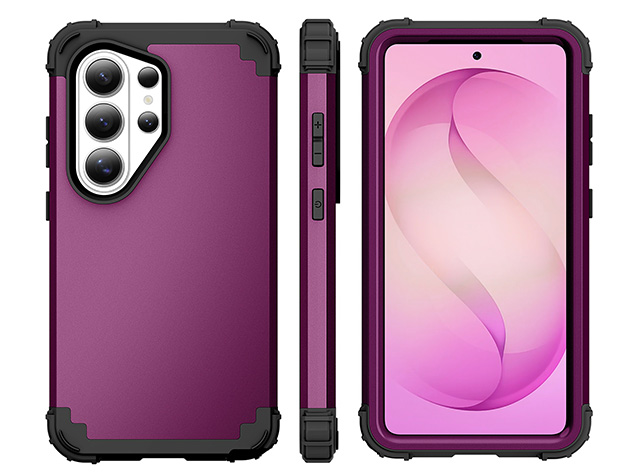 Defender Case for the Samsung Galaxy S26 Ultra - Plum