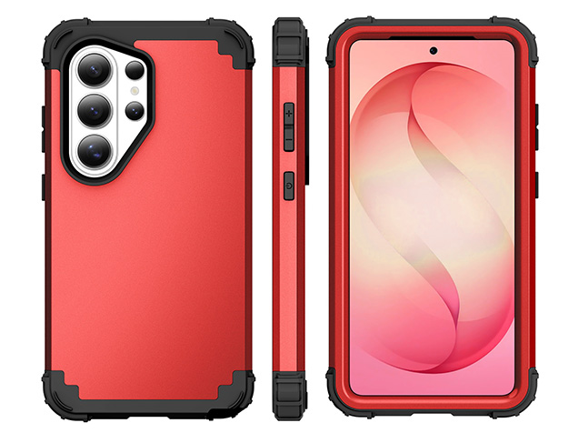 Defender Case for the Samsung Galaxy S26 Ultra - Red