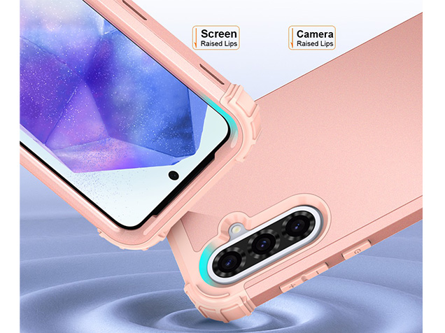 Defender Case for the Samsung Galaxy A37 - Pink