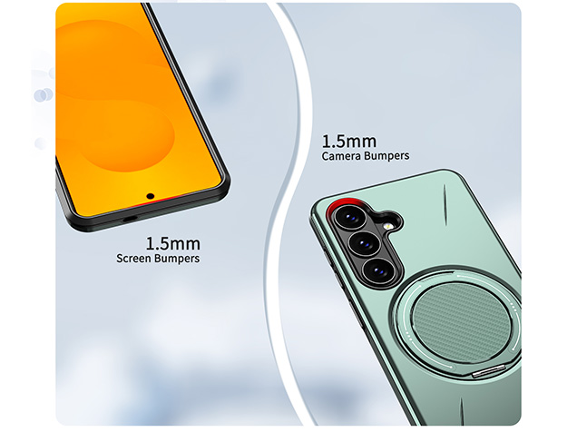 Impact Case with Ring for Samsung Galaxy S26+ - Green