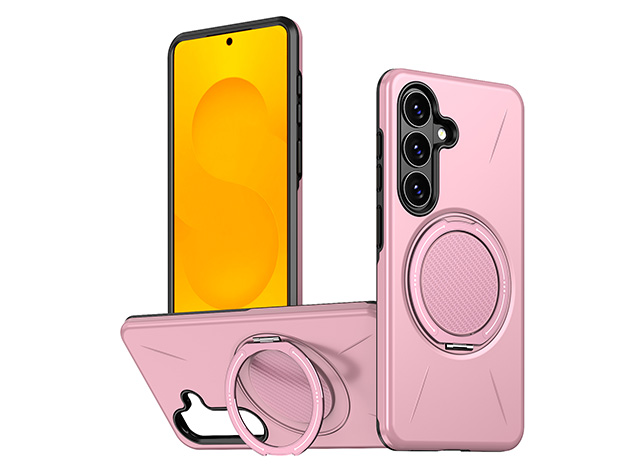 Impact Case with Ring for Samsung Galaxy S26+ - Pink