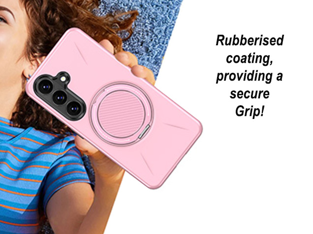 Impact Case with Ring for Samsung Galaxy S26+ - Pink