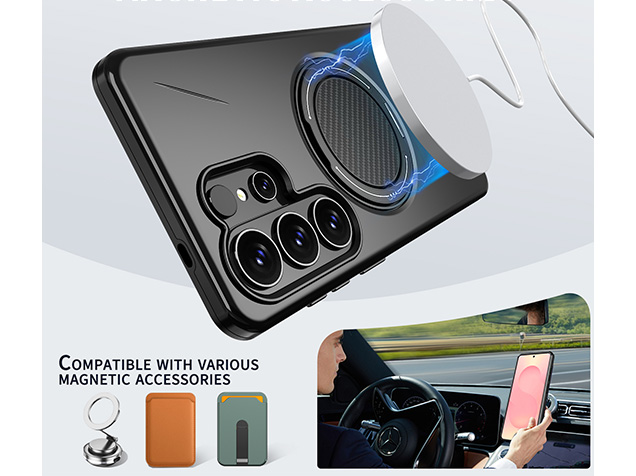 Impact Case with Ring for Samsung Galaxy S26 Ultra - Black