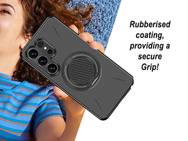 Impact Case with Ring for Samsung Galaxy S26 Ultra - Black