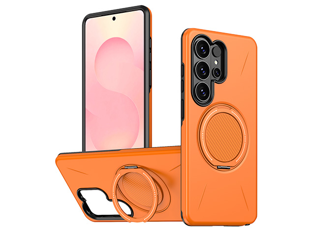 Impact Case with Ring for Samsung Galaxy S26 Ultra - Orange
