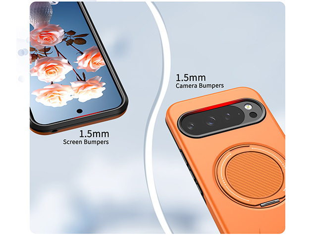 Impact Case with Ring for Google Pixel 10 - Orange