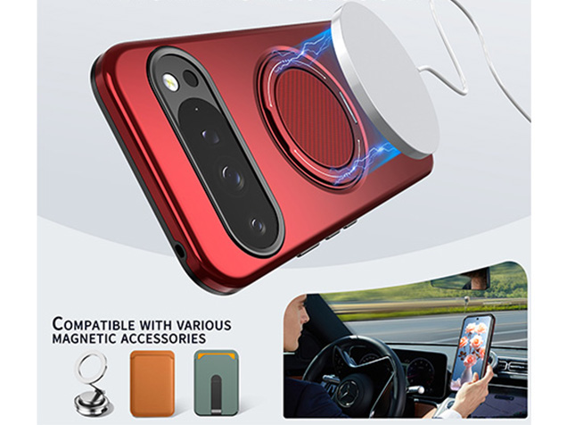 Impact Case with Ring for Google Pixel 10 - Red