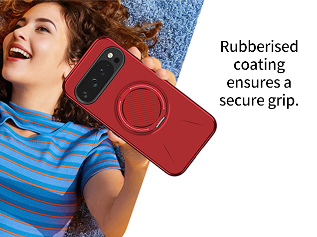 Impact Case with Ring for Google Pixel 10 - Red