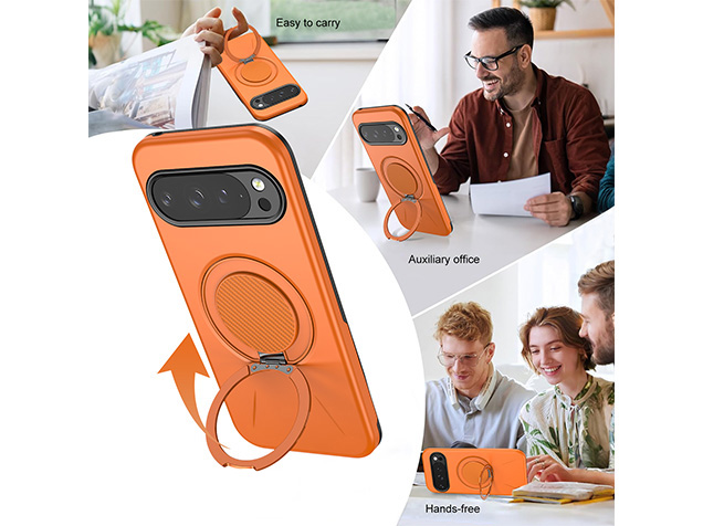 Impact Case with Ring for Google Pixel 10 Pro - Orange