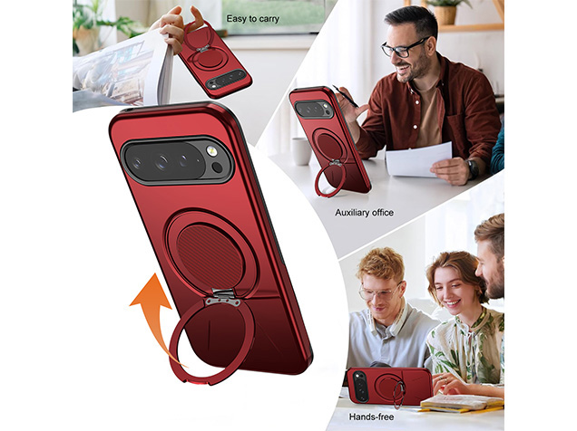 Impact Case with Ring for Google Pixel 10 Pro - Red