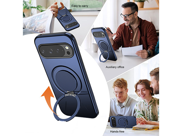 Impact Case with Ring for Google Pixel 9 - Blue