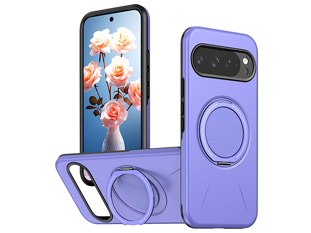 Impact Case with Ring for Google Pixel 9 - Purple
