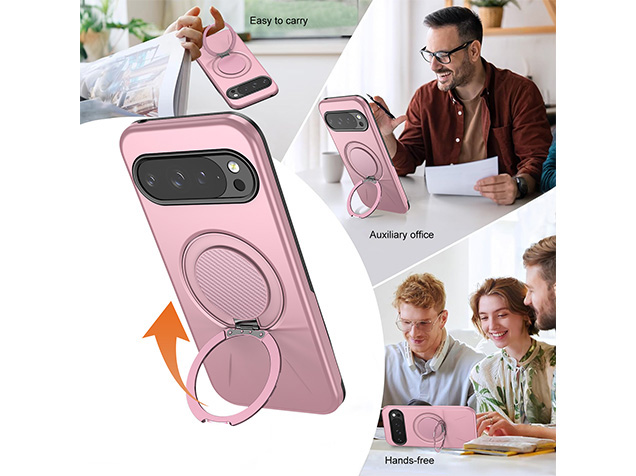 Impact Case with Ring for Google Pixel 9 Pro - Pink