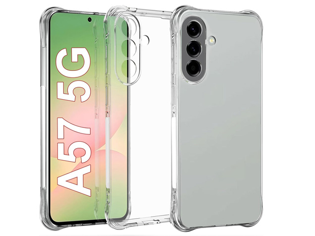 Gel Case with Bumper Edges for Samsung Galaxy A57 - Clear