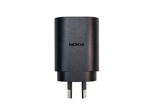 Genuine Nokia 18W AC Adapter - Black AC USB Power Adapter