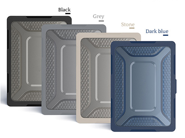 Heavy Duty Honeycomb Protective Cover for MacBook Air 13 inch - Grey