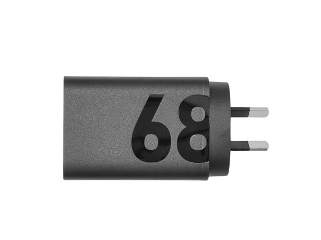 Genuine Motorola 68W TurboPower Fast Charging Adapter - Black AC USB Power Adapter