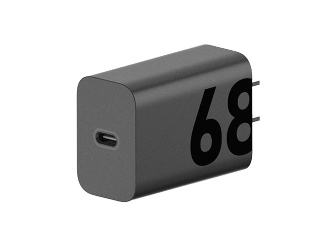 Genuine Motorola 68W TurboPower Fast Charging Adapter - Black