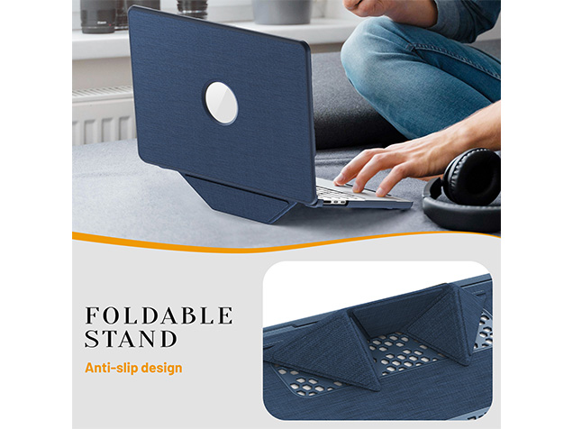 Woven Fabric Laptop Shell for MacBook Air 13 inch - Blue