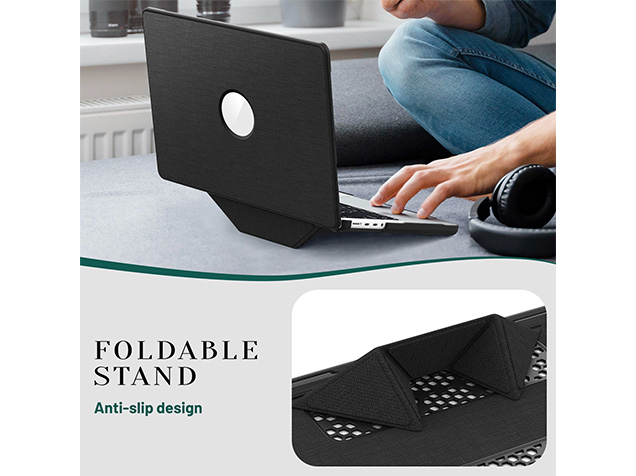 Woven Fabric Laptop Shell for MacBook Pro 14 inch - Black