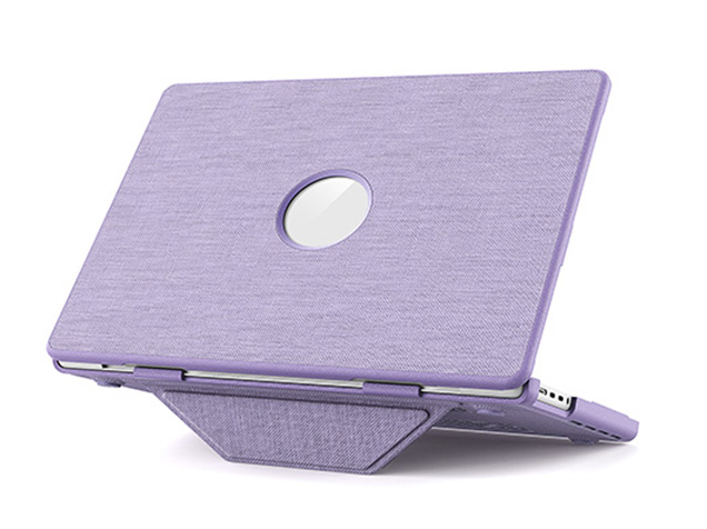 Woven Fabric Laptop Shell for MacBook Pro 14 inch - Purple