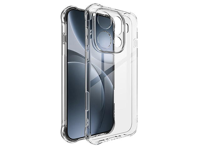 Gel Case with Bumper Edges for OPPO Find X9 Pro - Clear Soft Cover