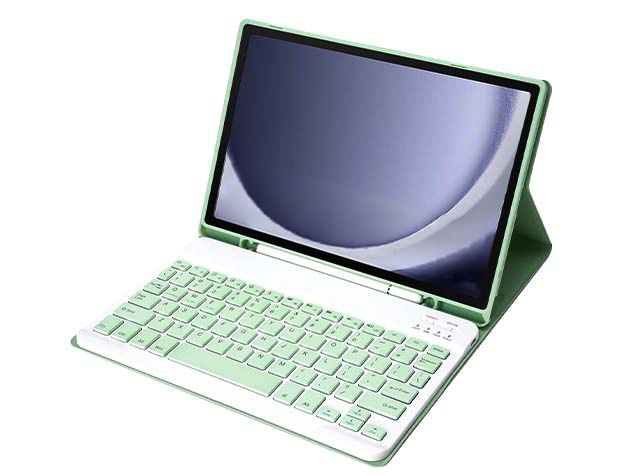 Keyboard and Case for Samsung Galaxy Tab A11+ 11 inches - Mint Green