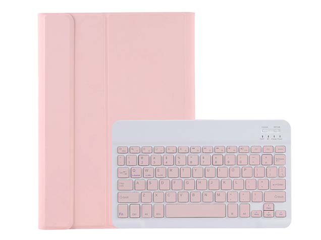 Keyboard and Case for Samsung Galaxy Tab A11+ 11 inches - Pink Keyboard