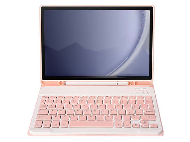 Keyboard and Case for Samsung Galaxy Tab A11+ 11 inches - Pink