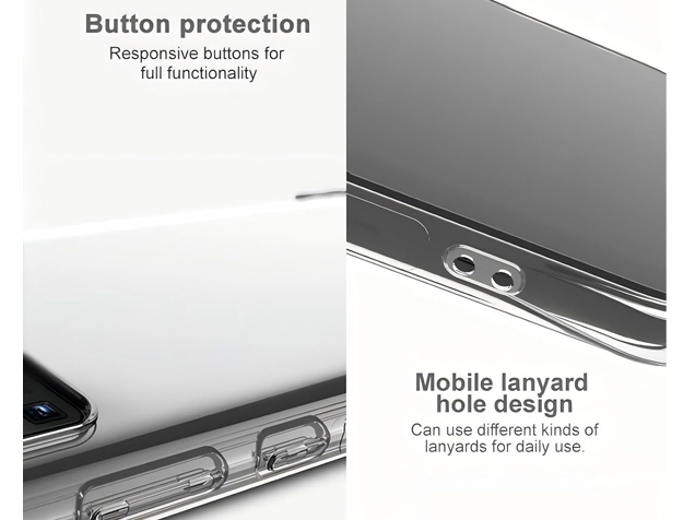 Gel Case with Bumper Edges for OPPO A5 (2025) - Clear