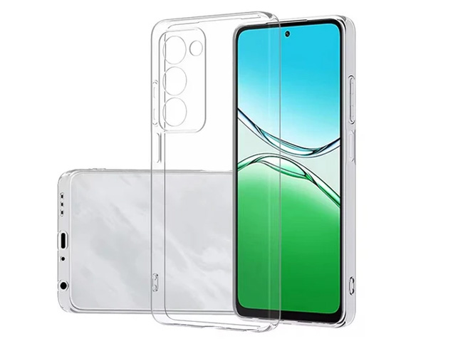 Ultra Thin Gel Case for OPPO A5 (2025) - Clear Soft Cover