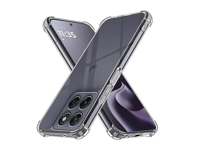 Gel Case with Bumper Edges for Motorola G67 - Clear