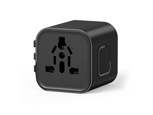 WiWU 2500W Universal Plug Adapter - Wi-UA005 - Black
