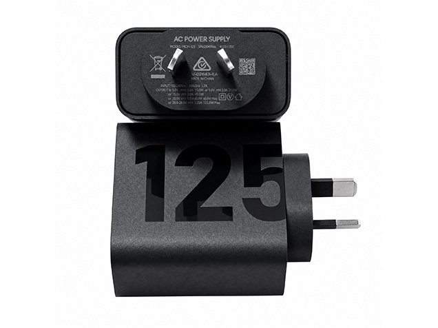 Genuine Motorola TurboPower 125W Fast Charging Adapter - Black