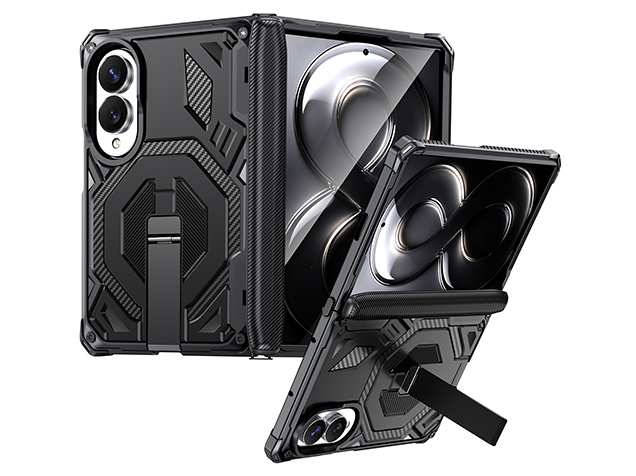 Impact Case with Stand for the Samsung Galaxy Z Fold8 - Black Hard Case