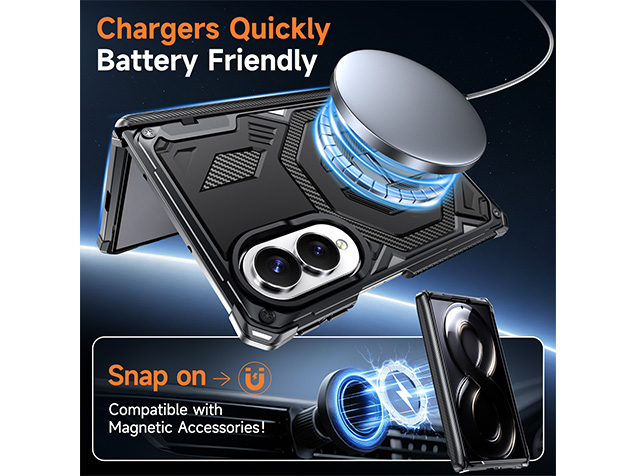 Impact Case with Stand for the Samsung Galaxy Z Fold8 - Black