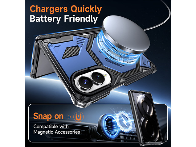 Impact Case with Stand for the Samsung Galaxy Z Fold8 - Blue