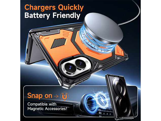 Impact Case with Stand for the Samsung Galaxy Z Fold8 - Orange