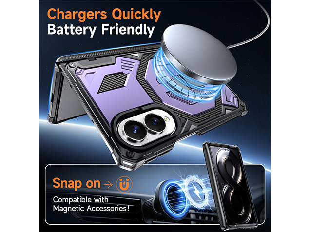 Impact Case with Stand for the Samsung Galaxy Z Fold8 - Purple
