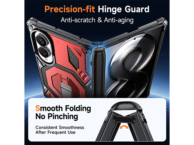 Impact Case with Stand for the Samsung Galaxy Z Fold8 - Red