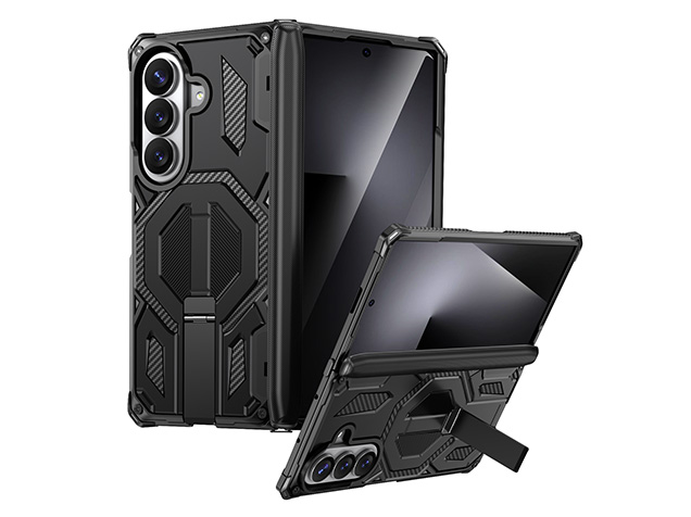 Impact Case with Stand for the Samsung Galaxy Z Fold8 Ultra - Black Hard Case