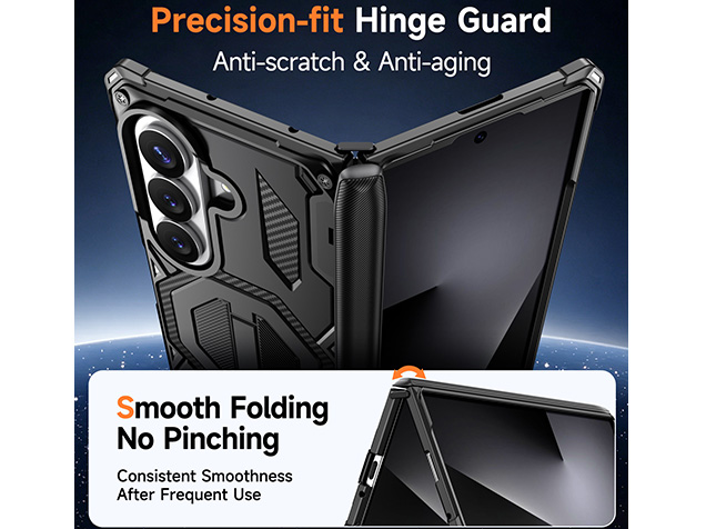 Impact Case with Stand for the Samsung Galaxy Z Fold8 Ultra - Black
