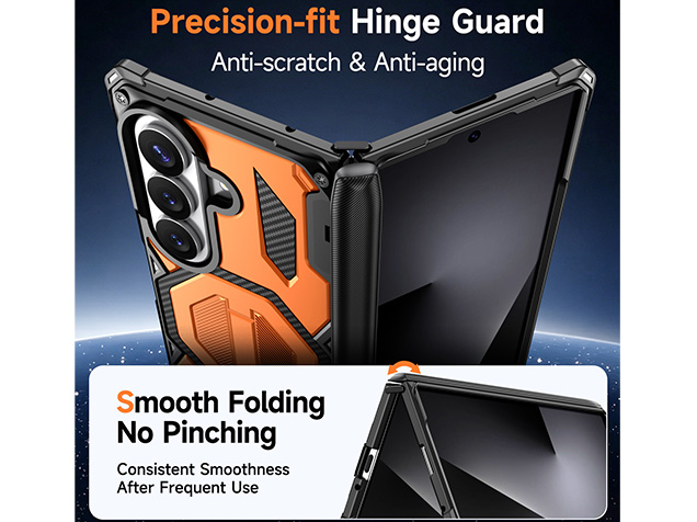 Impact Case with Stand for the Samsung Galaxy Z Fold8 Ultra - Orange