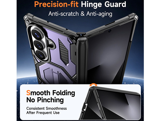 Impact Case with Stand for the Samsung Galaxy Z Fold8 Ultra - Purple