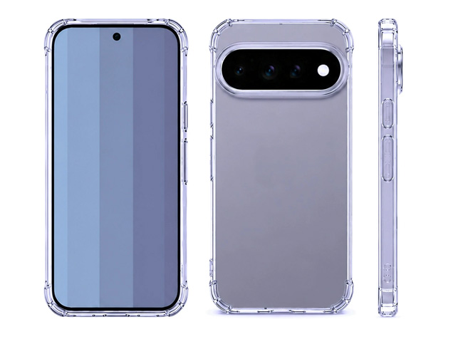 Gel Case with Bumper Edges for Google Pixel 11 Pro XL - Clear