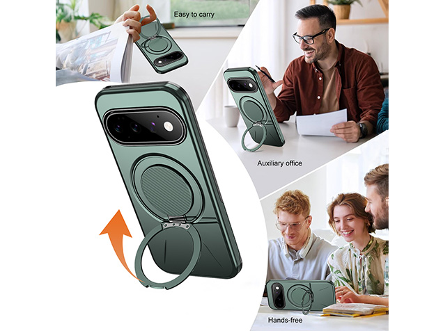 Impact Case with Ring for Google Pixel 11 - Green