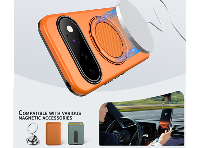 Impact Case with Ring for Google Pixel 11 - Orange