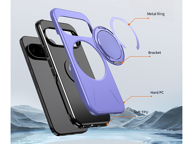 Impact Case with Ring for Google Pixel 11 - Purple