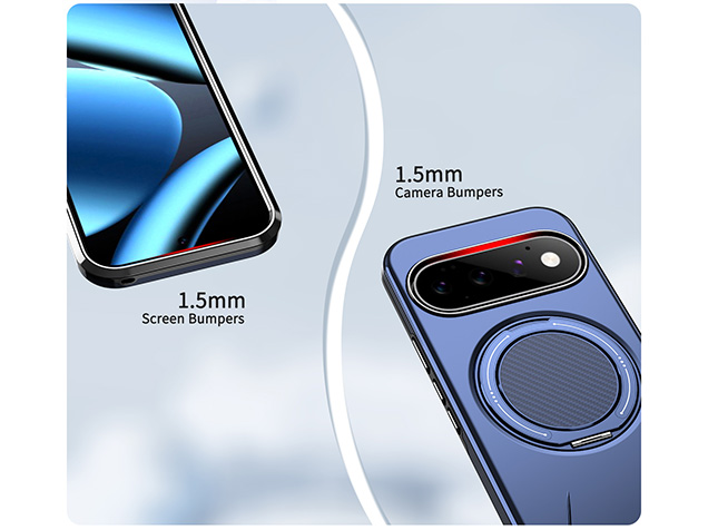 Impact Case with Ring for Google Pixel 11 Pro - Blue