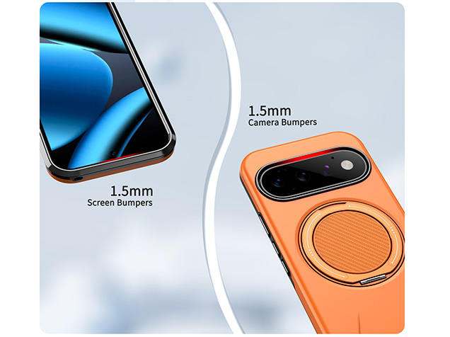 Impact Case with Ring for Google Pixel 11 Pro - Orange